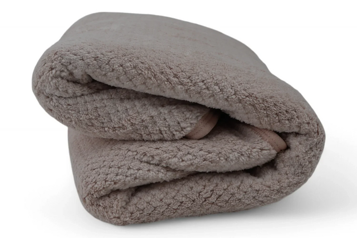 [MJ] Prosop din Bumbac 70x140cm – Bej Texturat, Confort si Absorbtie Naturala