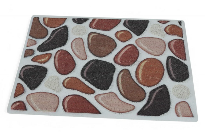 [MJ] Covor Antialunecare – Model Pietre, 40x60cm, Siguranta si Design Natural