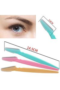 [MJ] Lama Facială 15cm 3PCS – Set Trimmer pentru Sprâncene și Piele Delicată