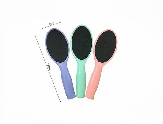 [MJ] Pila de Calcaie Ovala 7x23 cm | Exfoliere Delicata & Eficienta | Design Ergonomic, Ideala pentru Pedichiura Acasa