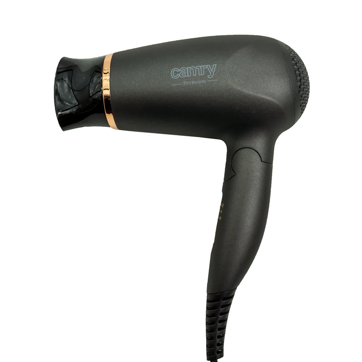 [MJ]  Uscător de Păr Camry Premium 1200W – Gri Elegant, 2 Trepte de Viteză, Cablu 1.8 m | Design Compact & Putere Eficientă