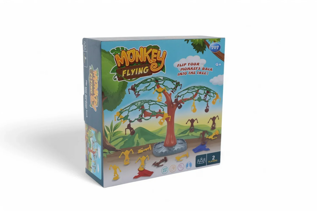 [MJ] Joc Monkey Flying – Aventura Amuzanta cu Maimute Zburatoare si Copac Tinta