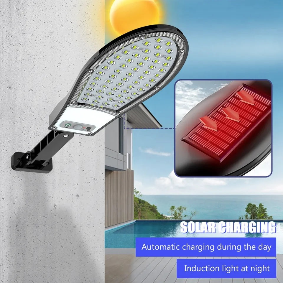 [MJ] Lampa Stradală cu Senzor de Mișcare – Iluminat Puternic și Economie de Energie pentru Zone de Acces